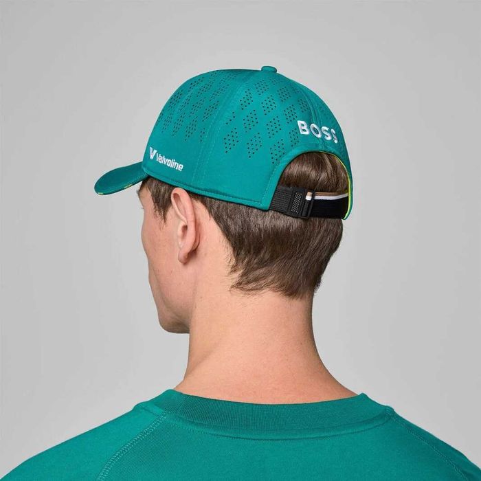 Aston Martin x Hugo Boss F1 Team Cap - Оригинална шапка с козирка