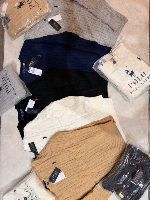 Hanorac Ralph Lauren tricotat Old money