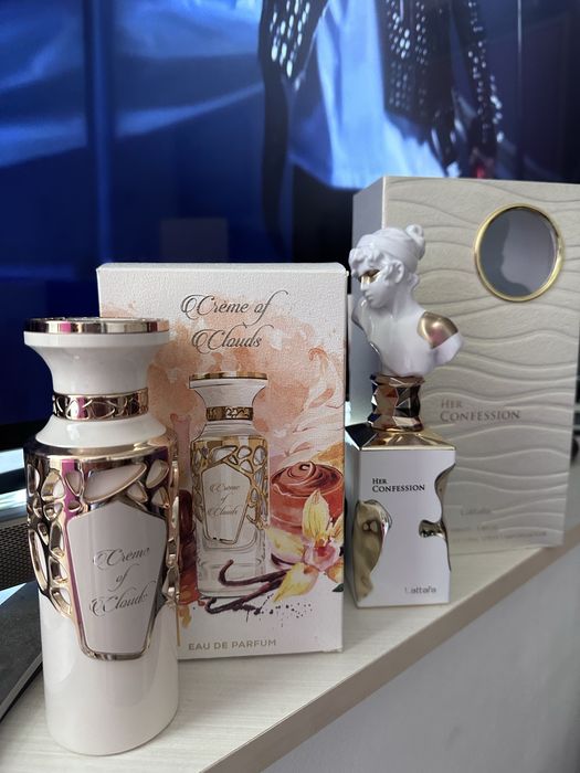 Paco rabanne fame intense Creme of clouds,Lattafa Her Confession,Victoria’s Secret