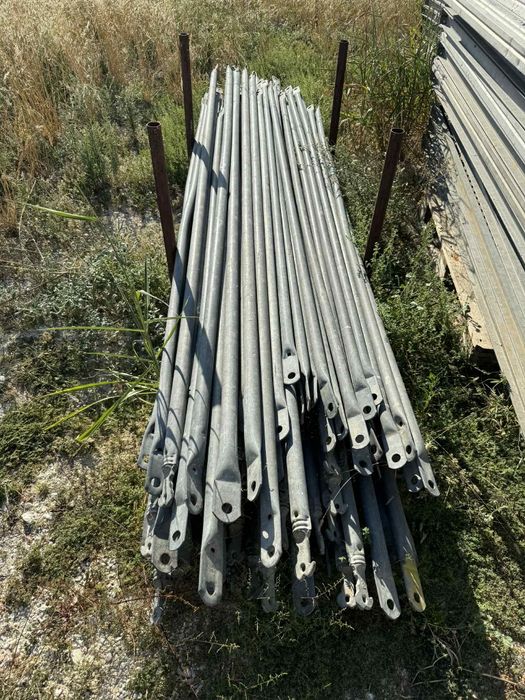 Ново поцинковано рамково скеле 1000кв. Пълен комплект.