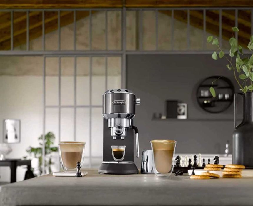 НОВА кафемашина DELONGHI Dedica EC885.GY