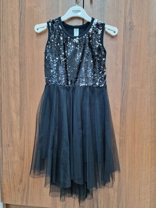 Платье с пайетками