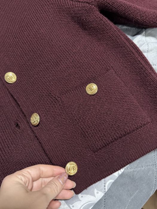 Жилетка Zara в бордо