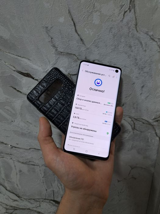 Samsung Galaxy S10 память 8/128gb идеал хама жои родной