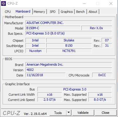 Kit i5-6402P + ASUS B150M-C + 16GB DDR4, LGA1151 complet