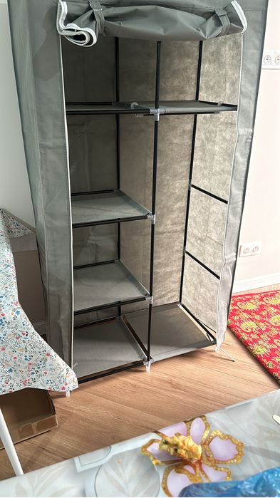 Шкаф тканевый, временный