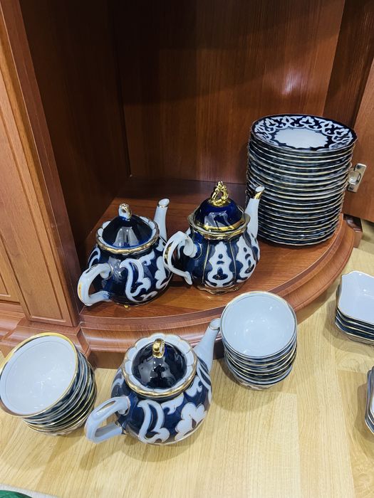 Пахта гул чинни идишлар