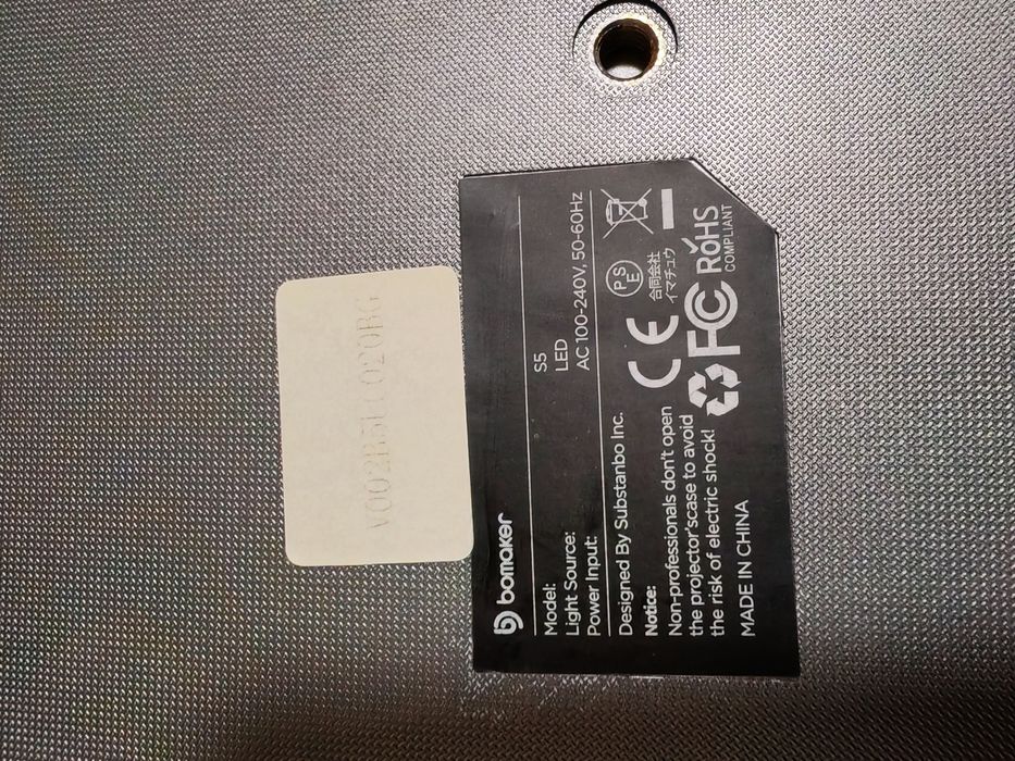 Proiector Bomaker Led,Trepied si ecran 4 k