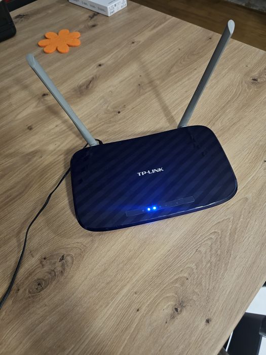 Router wireless AC750 TP-Link Archer C20 cu USB, Dual Band 2.4 și 5 Gh