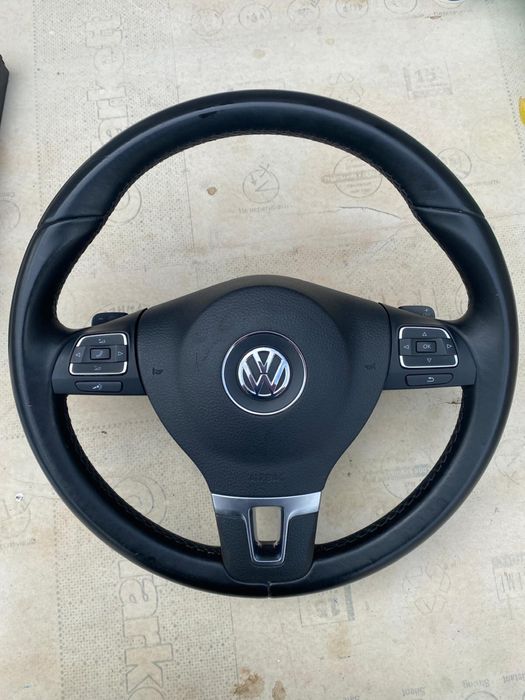 Volan multifunctional vw cu calculator de coloana highline