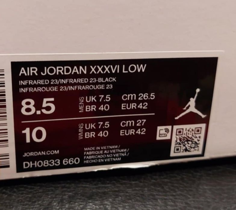 Nike AIR Jordan 42номер/26.5см.