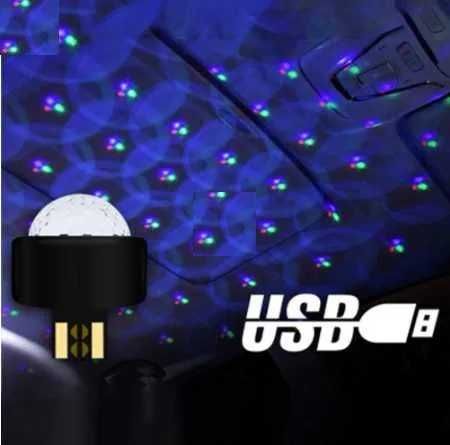 Mini USB LED Lamp, мини лед лампа звездна нощ