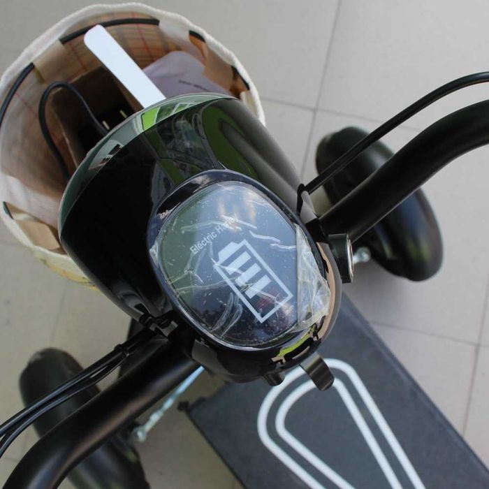 Сгъваема електрическа четириколка MaxMotors Black