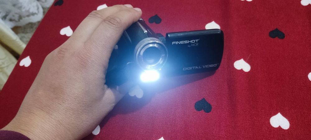 Camera video pe acumulatori