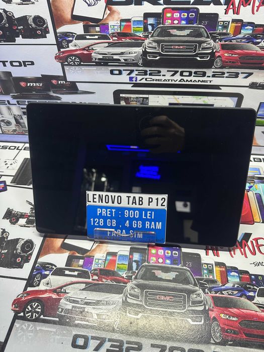 Lenovo TAB P12 / 128 GB / 4 GB RAM / FARA SIM / CreativAmanet