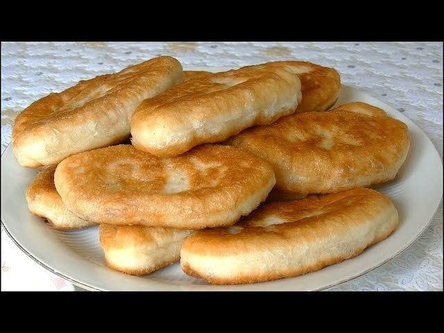Жареные пирожки и печёные