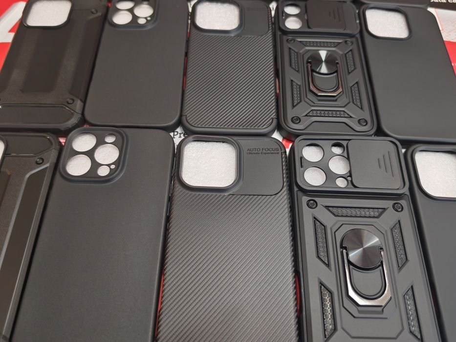 Iphone 16,iPhone 16 Pro,iPhone 16 Pro Max черен гръб различни  модели