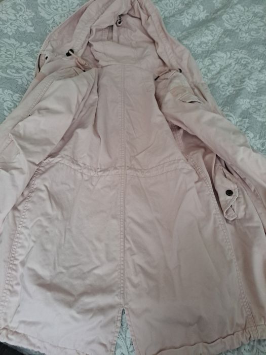 Geaca Only culoare roz pal marime S