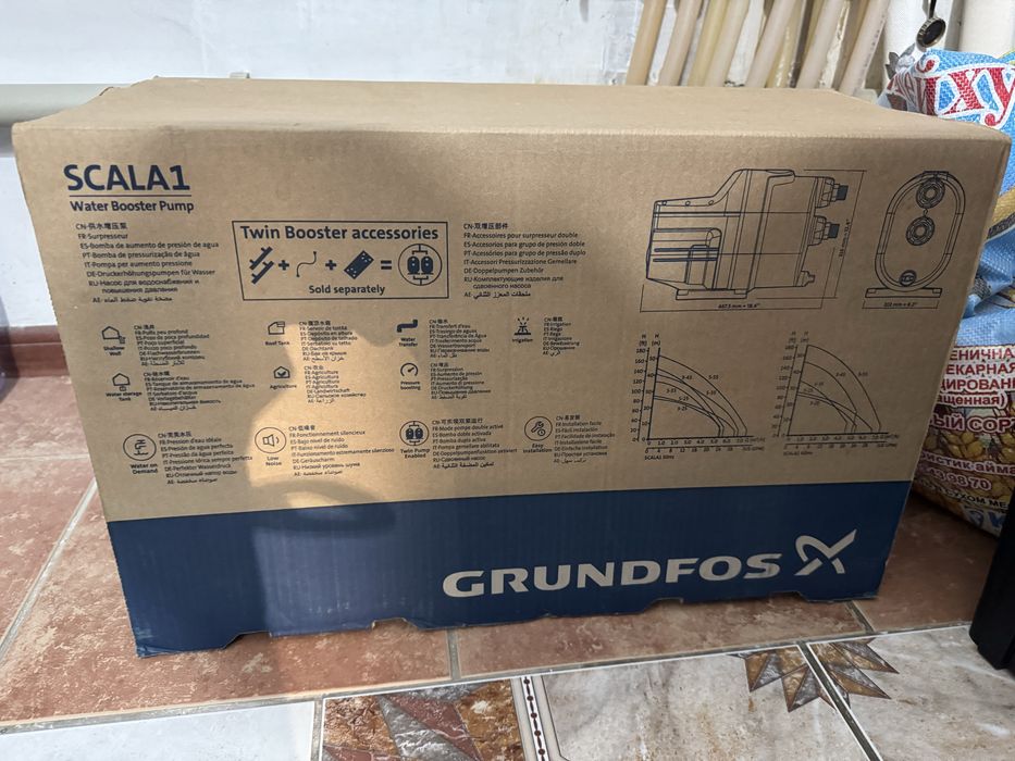 Grundfos насос scala-1 5-55