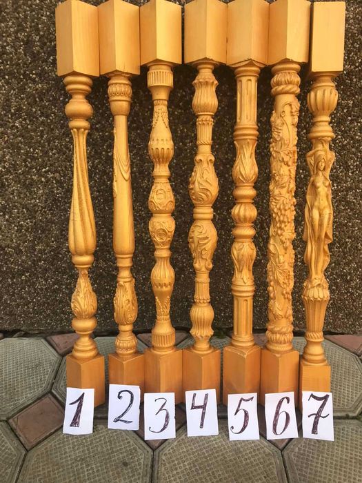 Productie de balustre pe masini CNC