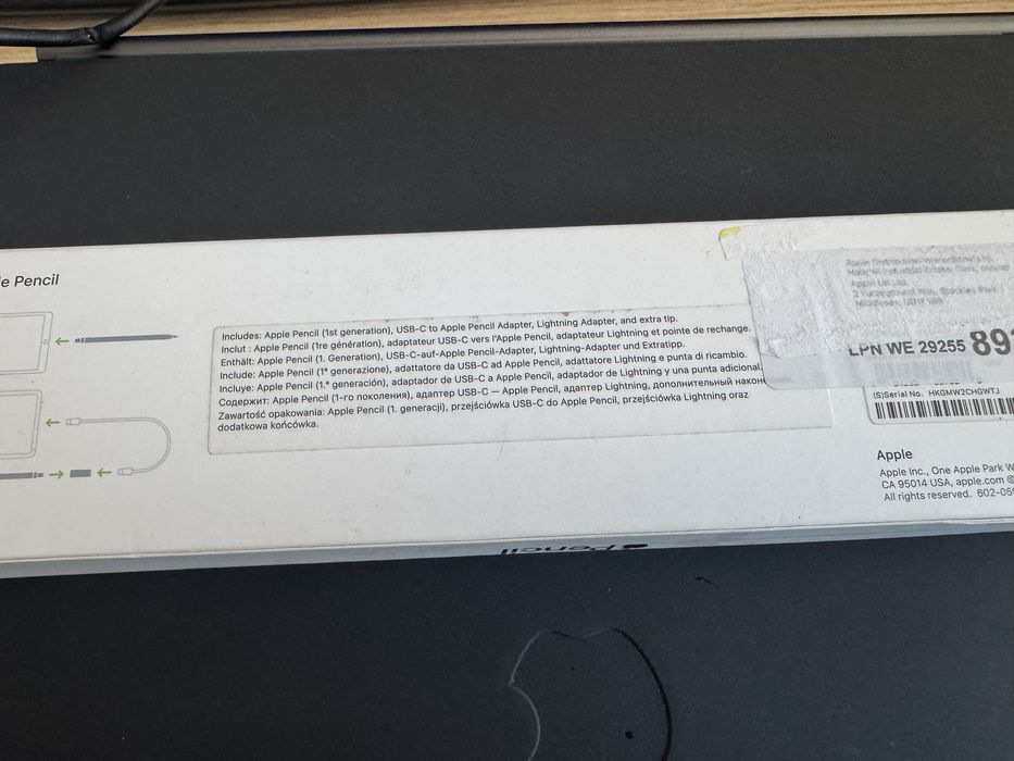 Apple pencil Gen 1