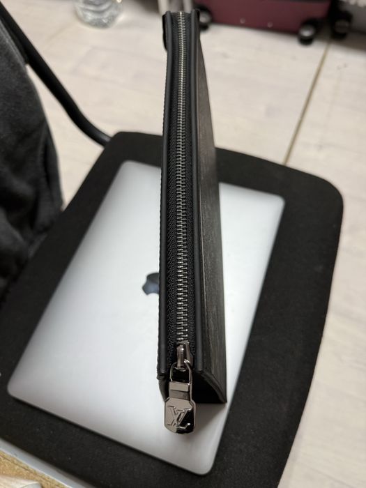 Louis Vuitton Voyage MM Monogram Eclipse Canvas Pochette
