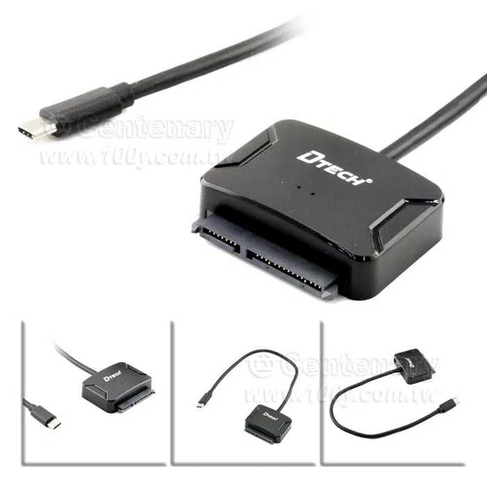 Dostavka.Type C dan SATA 2,5”/3,5” SSD DTech DT-5037A Adapteri