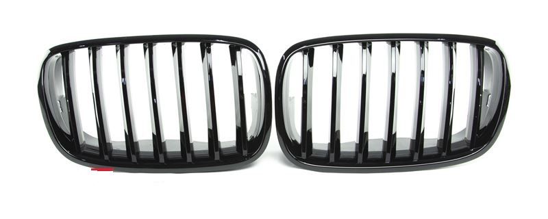 Grile BMW X5 E70 X6 E71 (negru lucios)