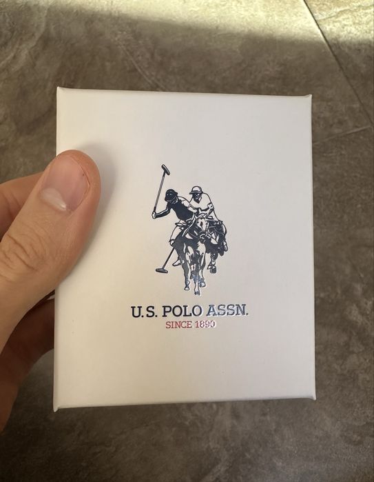 Оригинална гривна U.S. Polo Assn. – неръждаема стомана (черна)
