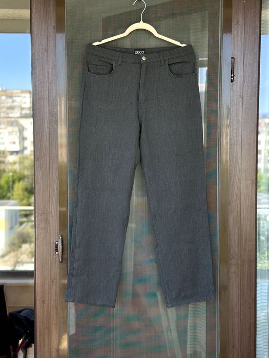 Мъжки дънки Gucci Jeans (Made In Italy) - размер 34(L), Отлично състояние ОРИГИНАЛ