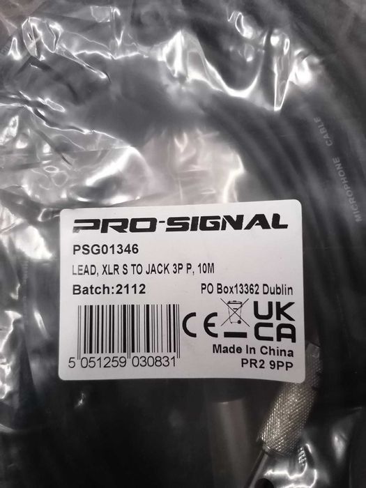 Set 6 cable audio microfon XLR S la Jack 3P