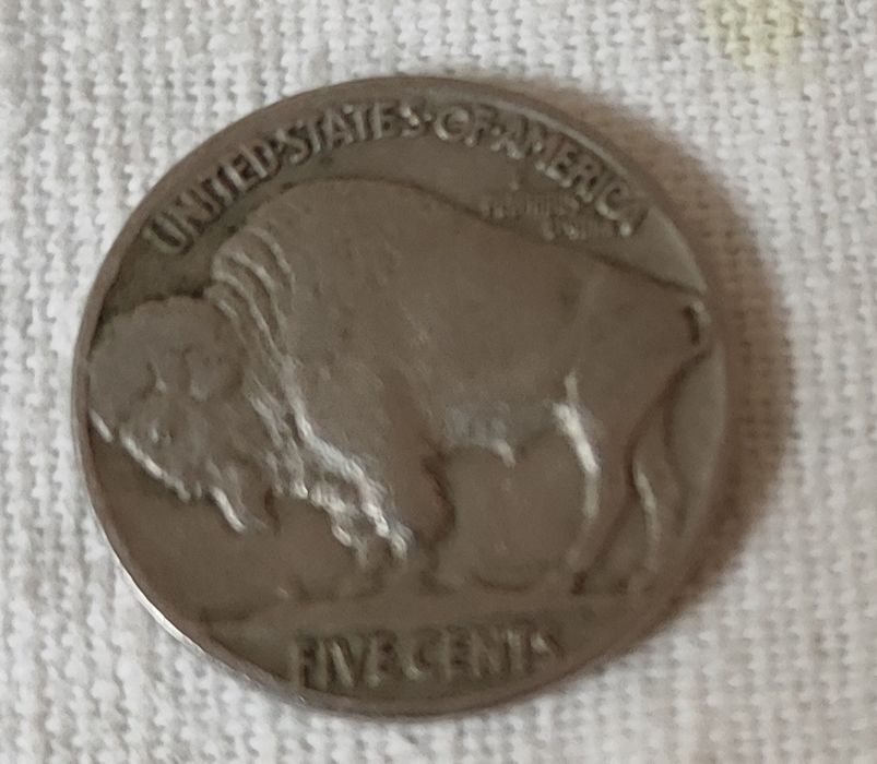 Никель 5центов 1937 год. США.