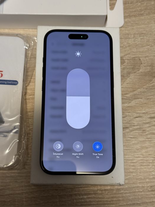 iPhone 15 128GB Black 95% Baterie + Încărcător Fast + Husă + Folie