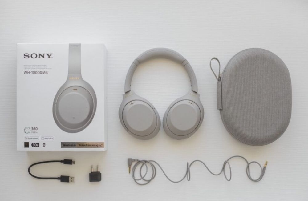 Sony WH-1000XM4 — легендарные наушники с шумоподавлением