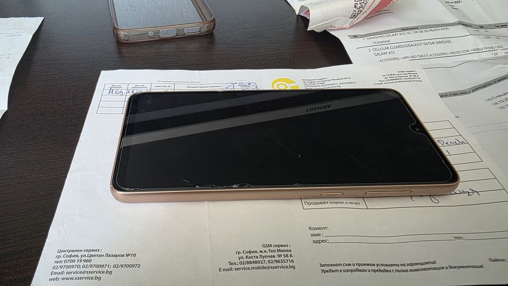 Samsung Galaxy A33 5G 128GB dual sim A336 Праскова