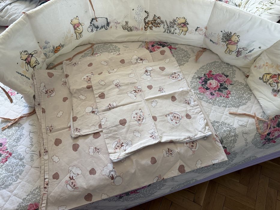 Легло и повивалник ИКЕА + матрак Kikka Boo 15см