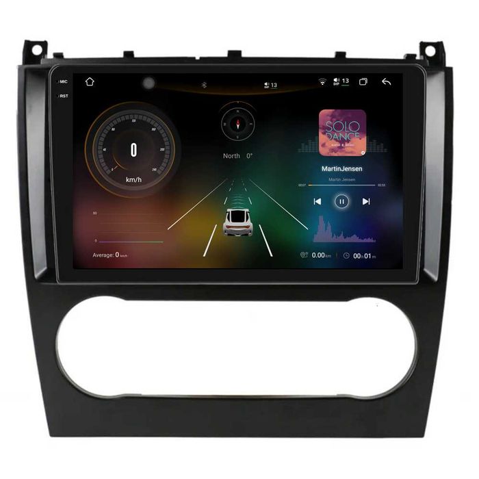 Navigatie Android Dedicata Mercedes C W203/CLK W209, 9Inch, Carplay