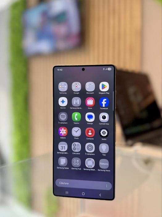 **ATS GSM**Samsung S25 Ultra 256Gb White/Baterie100%/Fact+Gar 12 luni