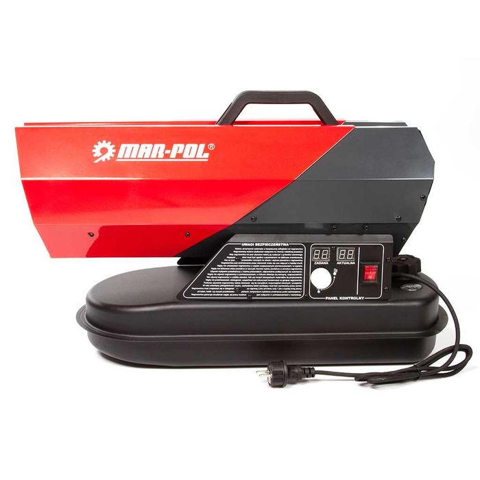 Дизелов калорифер, 30kW/40kw, 500/720м³/час, 12л, дисплей, термостат