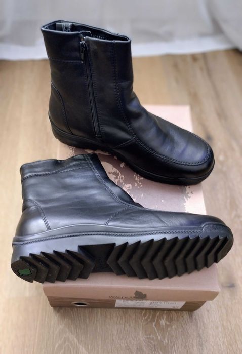 Мъжки боти естествена кожа с каракол Waldlaufer no. 42,5