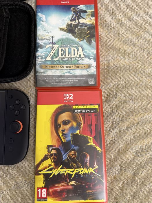 Nintendo switch 2 , плюс cyberpunk zelda