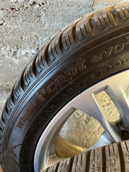 Jante BMW 5x120 r18 style 613 M / Anvelope noi iarna  245 45 18
