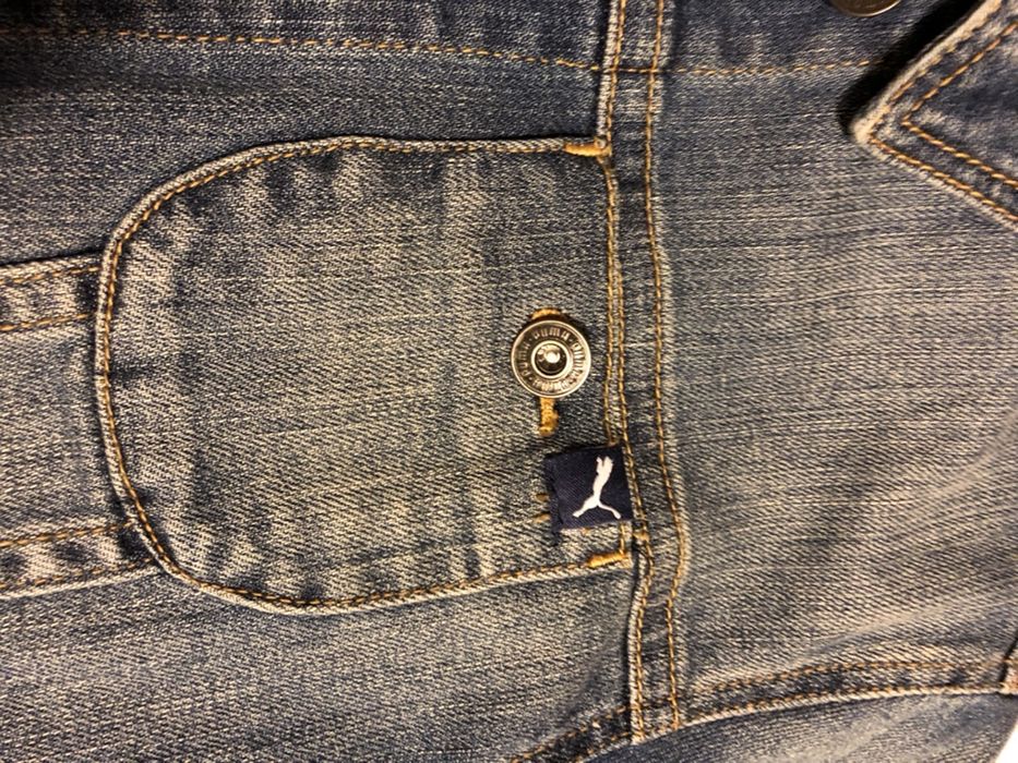 Jacheta jeans Puma marime S (36) femei