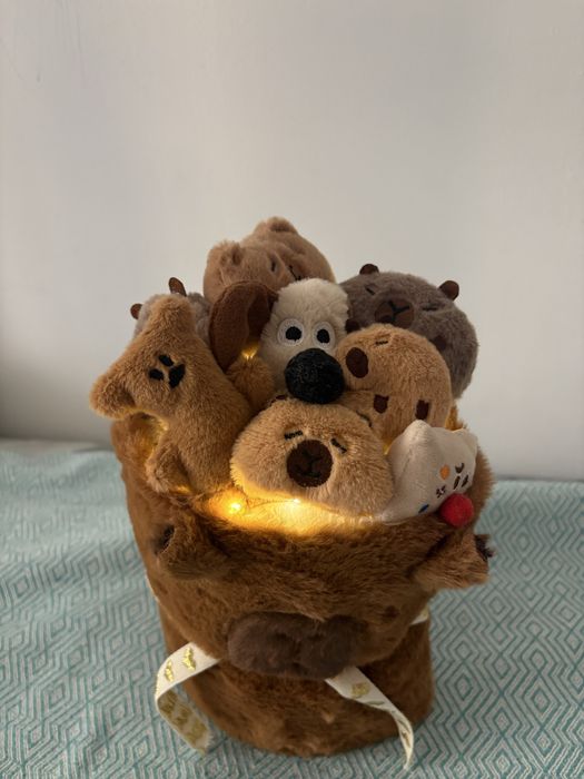 Мягкий букет с игрушками