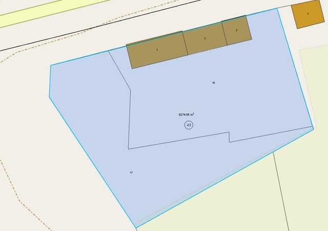 Индустриална база до АМ Тракия – халета 1000 м² + двор 7300 м² – ТИР достъп