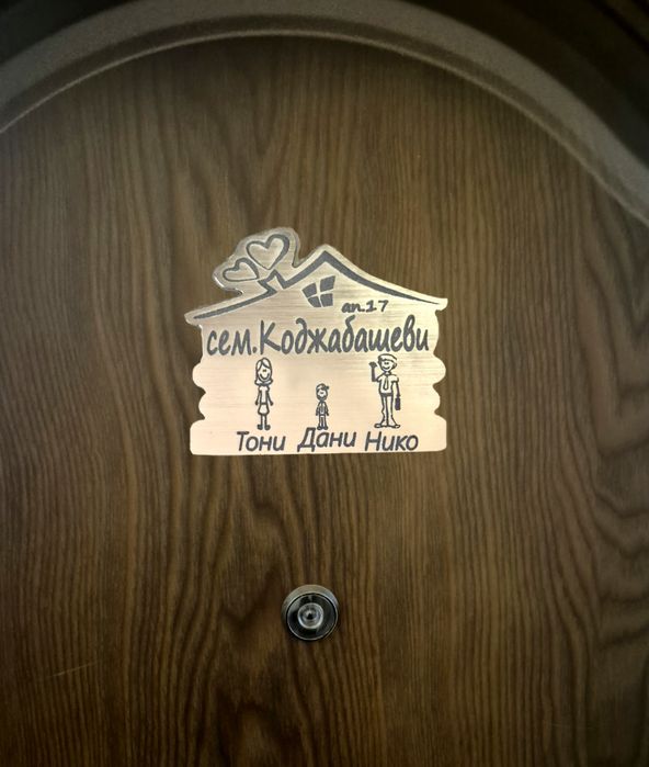 Табелки различни видове изработка