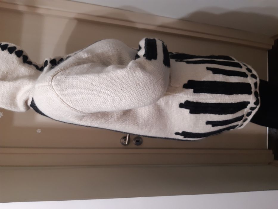 ВЪЛНЕНИ дълги жилетки с качулка,No46,ръчно плетиво