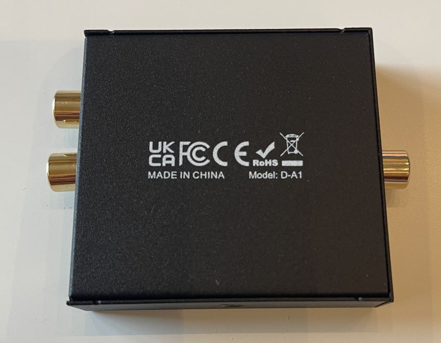 DAC - Convertor audio digital - analog 192 kHz.