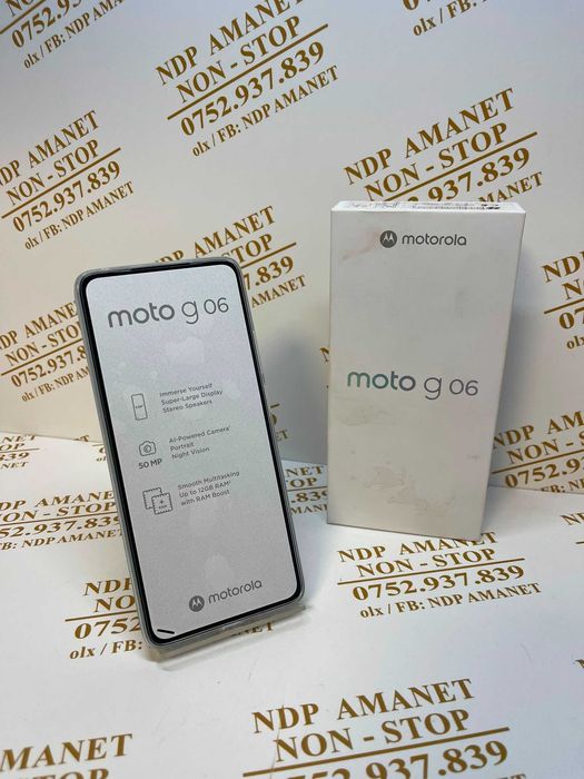 NDP Amanet NON-STOP Bld.Iuliu Maniu 69 MOTO G06 NOU  (61179)