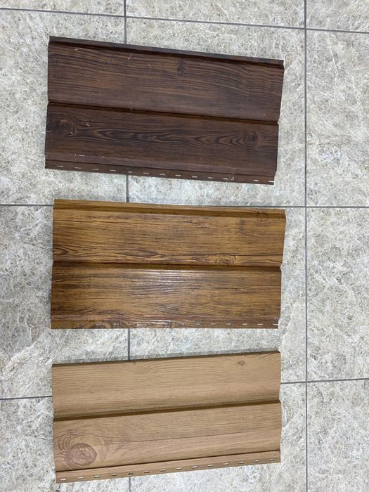 Profnastil va Metallocherepica, Sayding fasad uchun.